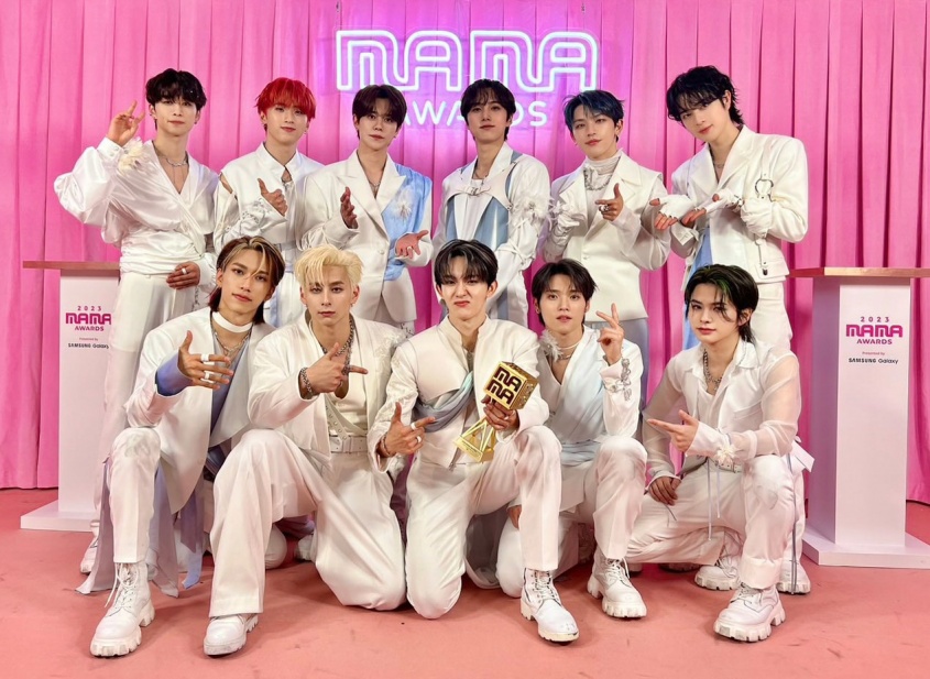 INI　「2023 MAMA AWARDS」で「Favorite Asian Male Group」受賞！！　木村柾哉は「本当にありがとうございます。愛しています」