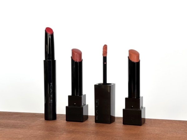 【4タイプ徹底比較】KATEリップモンスター「ツヤバース」新登場！　定番～ツヤバースの違いとは？