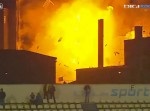 【ルーマニア】サッカーの試合中に近隣のパン工場が大爆発！