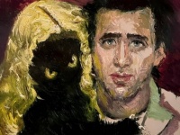 猫大好きなニコラス・ケイジと愛猫の絵が猫の祭典「CatCon」に登場！