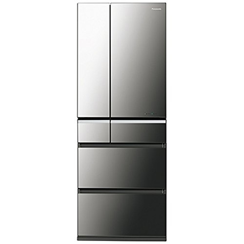パナソニック 501L 6ドア冷蔵庫（オニキスミラー）Panasonic エコナビ NR-F502XPV-X