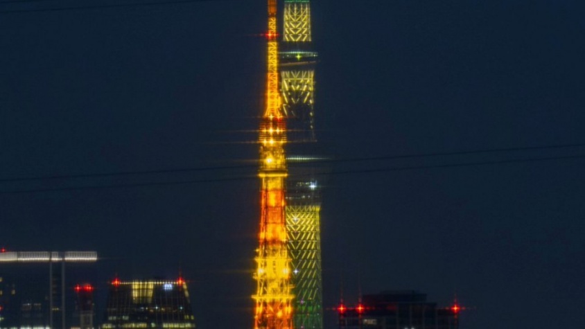 「親子みたい」「まるで中川家」　2大タワーが寄り添い共演...東京の魅力あふれる夜景に反響