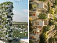 本物の”森”タワー!? 100本の木に覆われたマンションがスイスに！