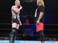 棚橋弘至を逆指名するオカダ・カズチカ