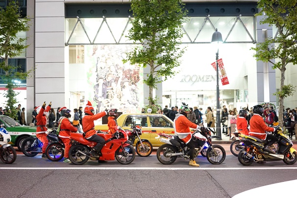 2015年渋谷のクリスマスの様子2