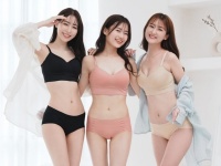 着るだけで、丸胸やみつきシルエット！　「なちゅ盛ノンワイヤーブラ」誕生