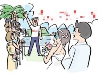 結婚式に乗り込んできたのは……