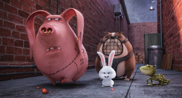 最恐ウサギ、ノラ猫、子ブタ、イグアナ...映画『ペット』のワル軍団がワルすぎるｗｗｗ