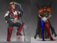 デジタルアーティストが世界10ヵ国を戦士風に擬人化してみた。日本のイメージは「物静かで疑わしげな笑顔の男性」