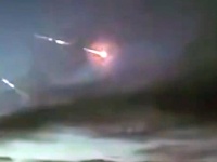 こ、これはUFO?と思ったらロシアの大陸間弾道ミサイルだった。