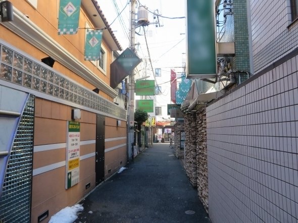 ラブホテル街