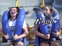 絶叫マシンに乗っていたらカモメが少女の顔面に襲来！別の意味で絶叫となった件