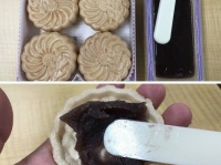 初体験「手づくり最中」
