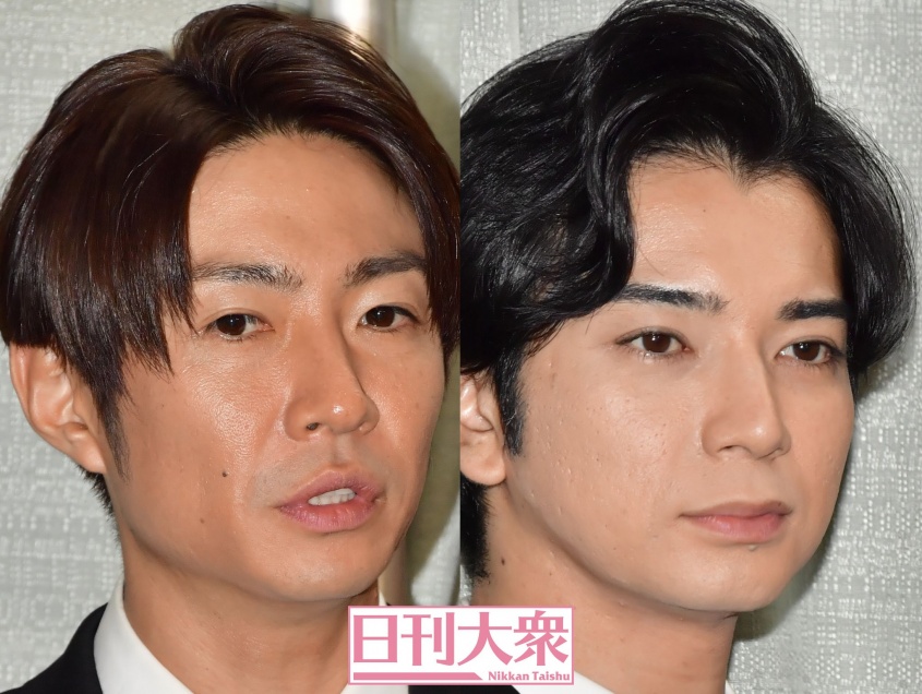 相葉雅紀、松本潤（嵐）