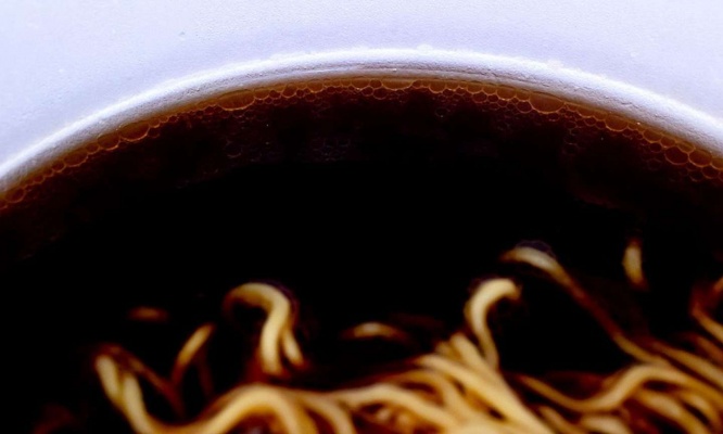 真っ黒なスープ