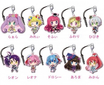 ぷちっ娘トレーディングメタルチャームストラップ