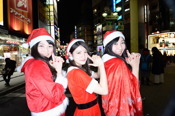 2015年クリスマスのサンタコスプレのギャル写真まとめ9