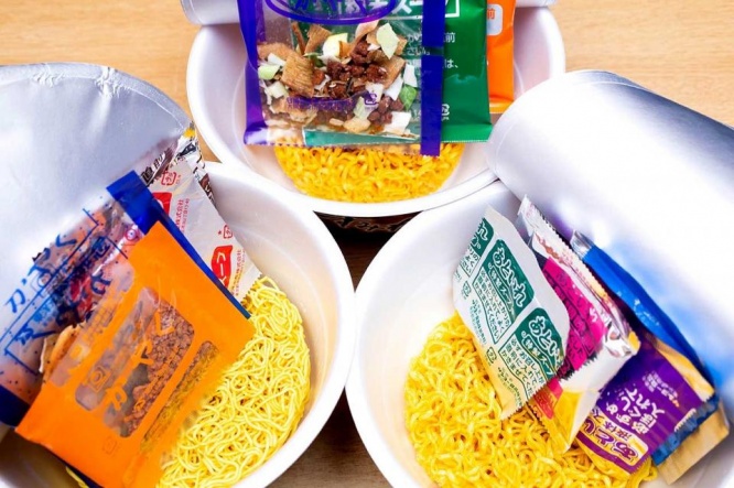 左から、彩未、すみれ、純連の内容物