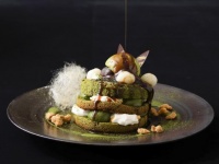 「ふんわり濃茶のパンケーキ」
