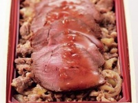 肉敷きローストビーフ弁当