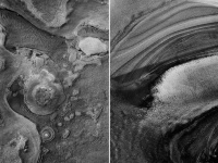 モノクロだから良くわかる。火星の地表の驚くべき造形を撮影した写真