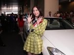 SKE48の松井珠理奈がついに公約を実現パレードに白いオープンカーで登場！